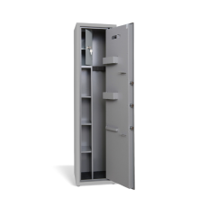 Armadio blindato per 3 armi con serratura a chiave, 1412/350/300 mm