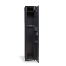Armadio blindato per 4 armi con serratura a chiave, 1412/260/260 mm