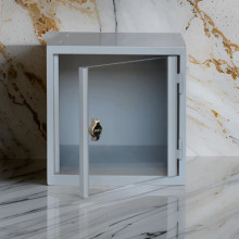 Foto illustrativa - Armadietto portavalori con plexiglass, 380/380/380 mm