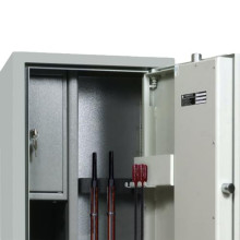 Armadio blindato per 4 armi con certificato, chiusura elettronica, 1412/420/370 mm