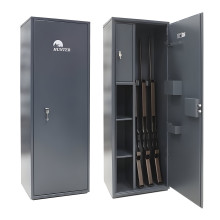 Armadio blindato per 5 armi con serratura a chiave, 1312/470/350 mm