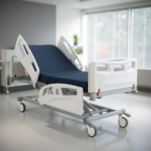Letto elettrico da degenza a 3 motori  – per uso ospedaliero e assistenziale