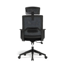 Sedia da ufficio con schienale in rete mesh e poggiatesta