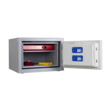 #17 MINISAFE F30 ELECTRO – Cassetta di sicurezza ignifuga grigia con serratura elettronica