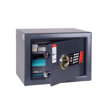 #17 MINISAFE R26 ELECTRO – Cassaforte di sicurezza nera, 350 x 260 x 260 mm