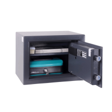 #17 MINISAFE R26 ELECTRO – Cassaforte di sicurezza nera, 350 x 260 x 260 mm