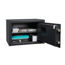 #17 MINISAFE R30 ELECTRO KEY – Cassaforte nera,  430 x 300 x 320 mm