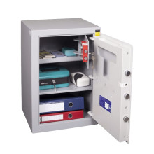 #17 SAFE M60 KEY – Cassaforte grigia, 425 x 600 x 370 mm