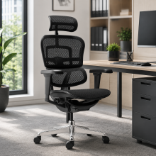 Sedia da ufficio esclusiva con sedile traspirante