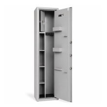 Armadio blindato per 3 armi con serratura a chiave, 1400/350/300 mm