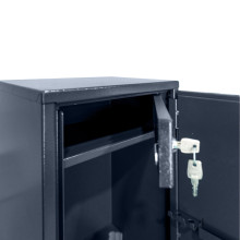 Armadio blindato per 6 armi con serratura a chiave, 1500/340/260 mm