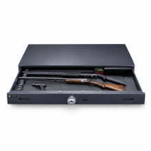 #17 HUNTER FLAT 3 KEY – Armadio blindato per 3 armi con serratura a chiave, modello piatto, 175/1600/510 mm