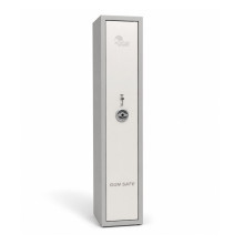 Armadio blindato per 5 armi con certificato, chiusura a chiave, 1500/300/350 mm