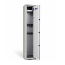 Armadio blindato per 5 armi con certificato, chiusura a chiave, 1500/300/350 mm