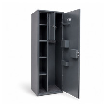 Armadio blindato per 5 armi con serratura a chiave, 1300/470/350 mm