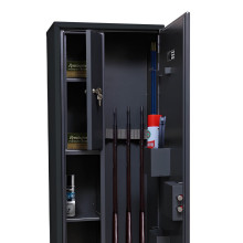 Armadio blindato per 4 armi con serratura a chiave, 1300/420/260 mm
