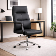 Sedia da ufficio elegante in pelle PU