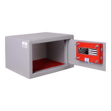 #17 MINISAFE L17 KEY – Bezpečnostná schránka sivá,  260 x 170 x 230 mm