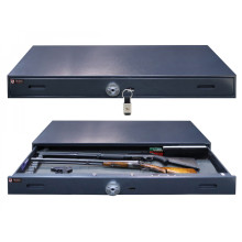 #17 HUNTER FLAT 3 KEY – Armadio blindato per 3 armi con serratura a chiave, modello piatto, 175/1600/510 mm