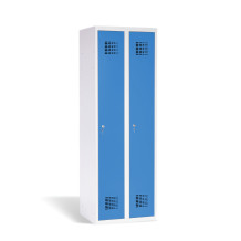 Armadio spogliatoio metallico a 2 ante 1800/600/500, RAL 5012