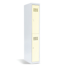 #03 MINI 2 – Armadio spogliatoio a 2 ante corte, 1800/300/500, RAL 1013
