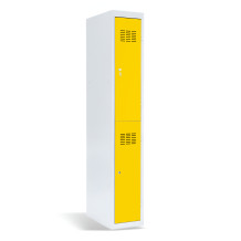 #03 MINI 2 – Armadio spogliatoio a 2 ante corte, 1800/300/500, RAL 1023