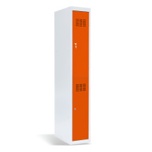 #03 MINI 2 – Armadio spogliatoio a 2 ante corte, 1800/300/500, RAL 2004