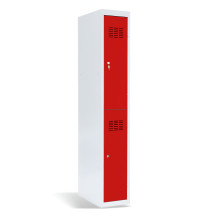 #03 MINI 2 –Armadio spogliatoio a 2 ante corte, 1800/300/500, RAL 3020