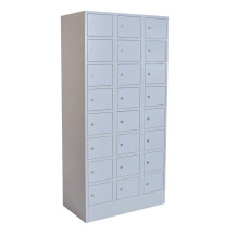 #05 BOX 24 GREY – Armadio portavalori a 24 scomparti, 1850/900/500 mm