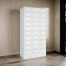 #05 BOX 30 GREY – Armadio portavalori a 30 scomparti, 1850/900/500 mm