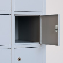 #05 BOX 24 GREY – Armadio portavalori a 24 scomparti, 1850/900/500 mm