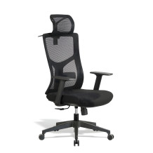 Sedia da ufficio ergonomica con schienale in rete mesh e poggiatesta