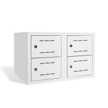 #03 SHOECABINET 2/4 – Scarpiera a 4 ante con divisorio 300 mm