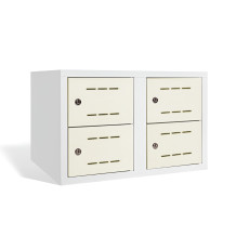 #03 SHOECABINET 2/4 – Scarpiera a 4 ante con divisorio 300 mm - foto illustrativa
