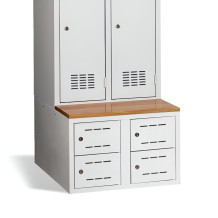 #03 SHOECABINET 2/4 – Scarpiera a 4 ante con divisorio 300 mm