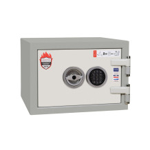 #17 MINISAFE F30 ELECTRO – Cassetta di sicurezza ignifuga grigia con serratura elettronica