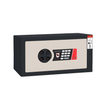 #17 MINISAFE S20 ELECTRO – Cassetta di sicurezza bianco-nera, 380 x 200 x 260 mm