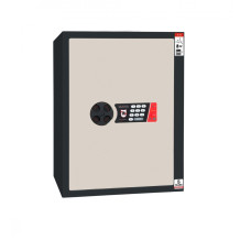 #17 SAFE S50 ELECTRO – Cassetta di sicurezza bianco-nera, 380 x 500 x 365 mm