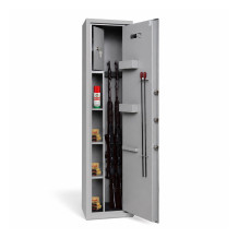 Armadio blindato per 3 armi con serratura a chiave, 1412/350/300 mm