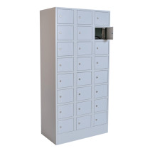 #05 BOX 24 GREY – Armadio portavalori a 24 scomparti, 1850/900/500 mm