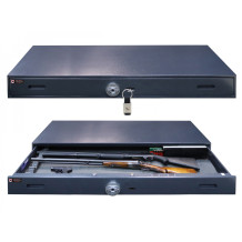 #17 HUNTER FLAT 3 KEY – Armadio blindato per 3 armi con serratura a chiave, modello piatto, 175/1600/510 mm