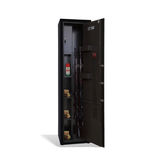 Armadio blindato  per 3 armi con chiusura elettronica, 1412/350/300 mm