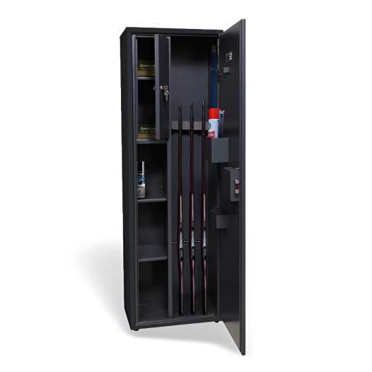 Armadio blindato per 4 armi con serratura a chiave, 1312/420/260 mm