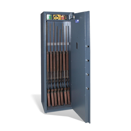 Armadio blindato per 8 armi con chiusura elettronica, 1512/470/350 mm