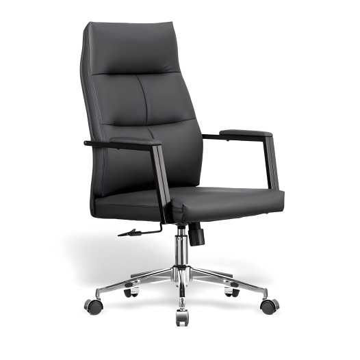 Sedia da ufficio elegante in pelle PU