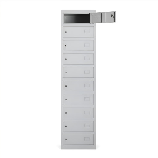 Armadio portavalori a 10 scomparti (in kit di montaggio)