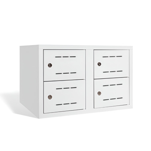 #03 SHOECABINET 2/4 – Scarpiera a 4 ante con divisorio 300 mm