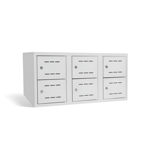 #03 SHOECABINET 3/6 – Scarpiera a 6 ante con divisorio 300 mm