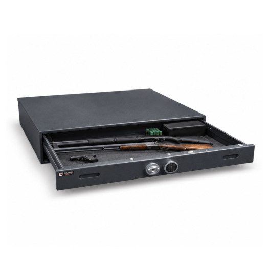#17 HUNTER FLAT 3 ELECTRO – Armadio blindato per 3 armi con chiusura elettronica, 175/1600/510 mm