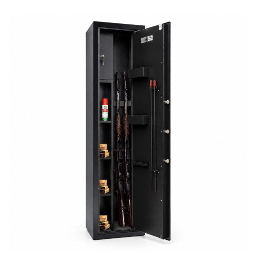Armadio blindato  per 3 armi con chiusura elettronica, 1400/350/300 mm